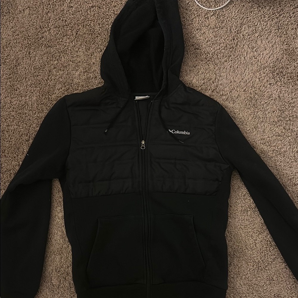 Columbia Black Hooded Jacket